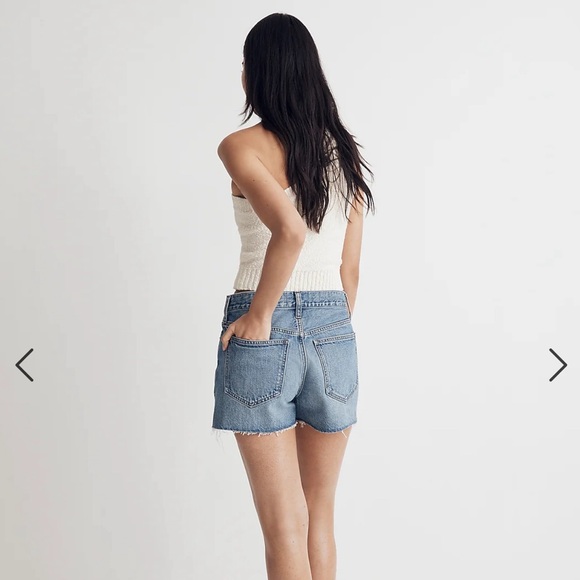 Madewell High Rise Relaxed Denim Shorts - Picture 4 of 4